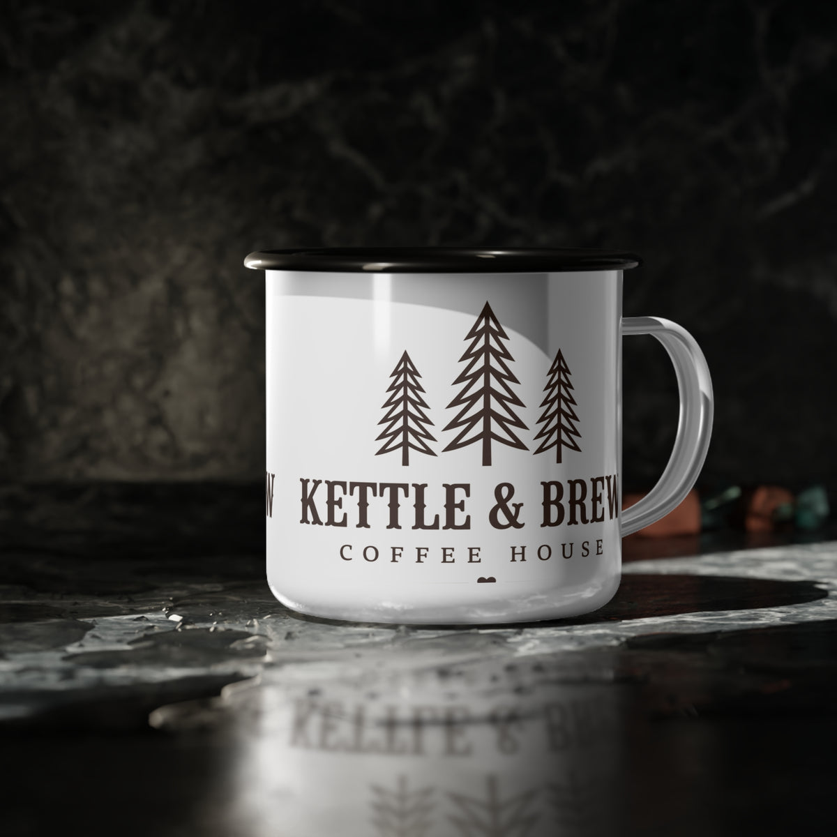 Kettle & Brew Enamel Camp Cup