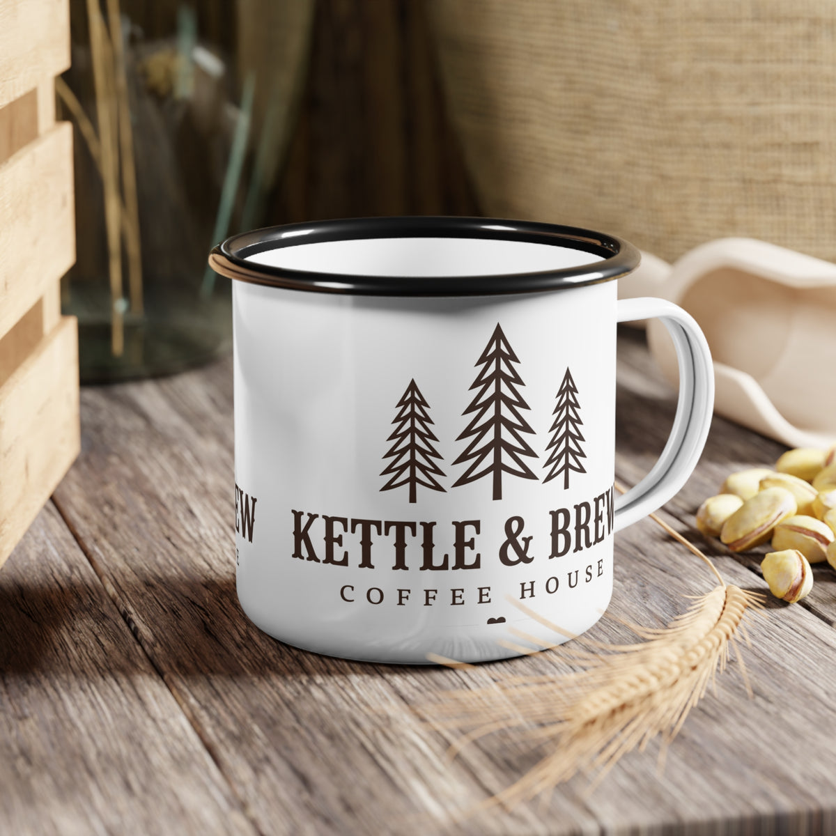 Kettle & Brew Enamel Camp Cup
